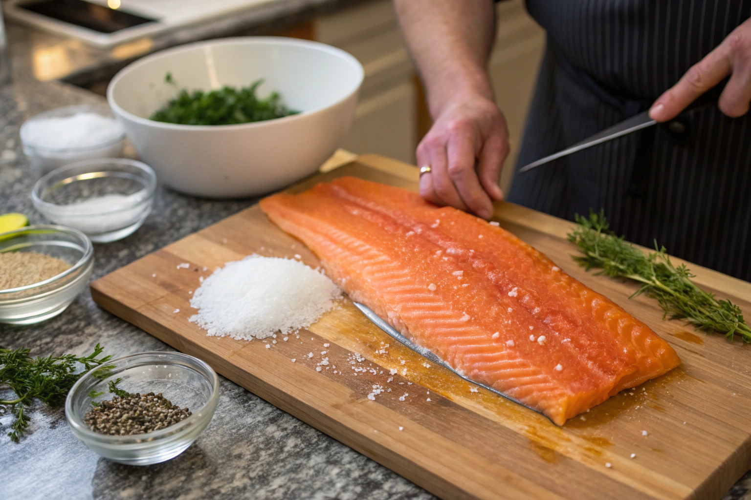 smoked salmon dry brine recipe